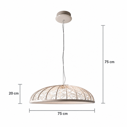 LAMP. LED COLGANTE ACAB. MARFIL 50W 100-240V 3000K