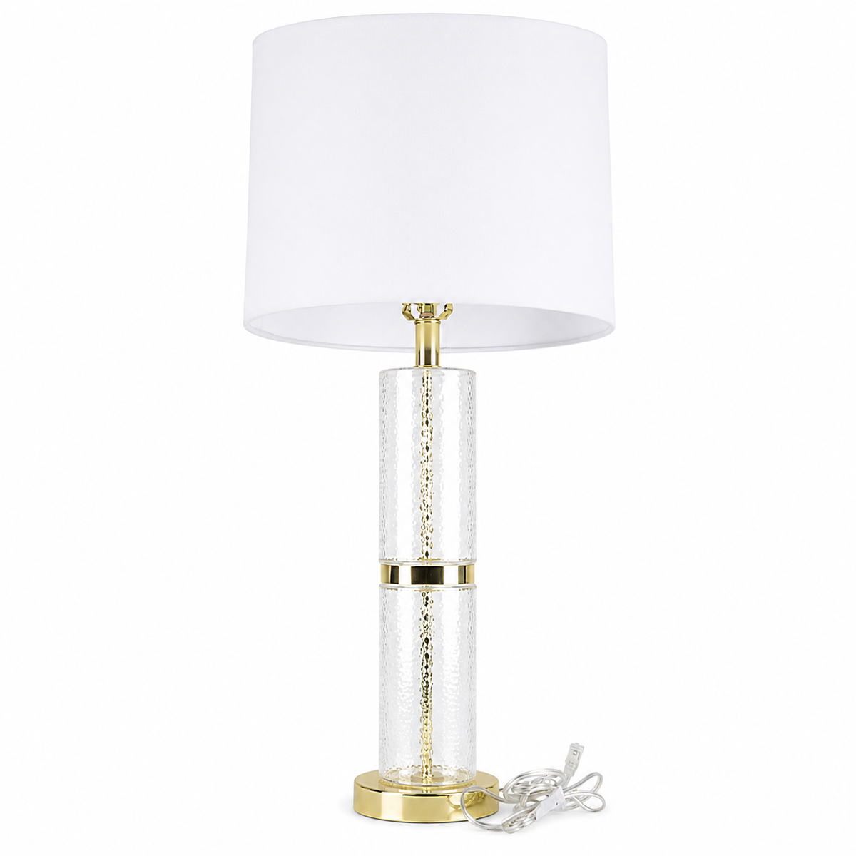 LAMP. MESA BRONCE PULIDO 1L E27 100W