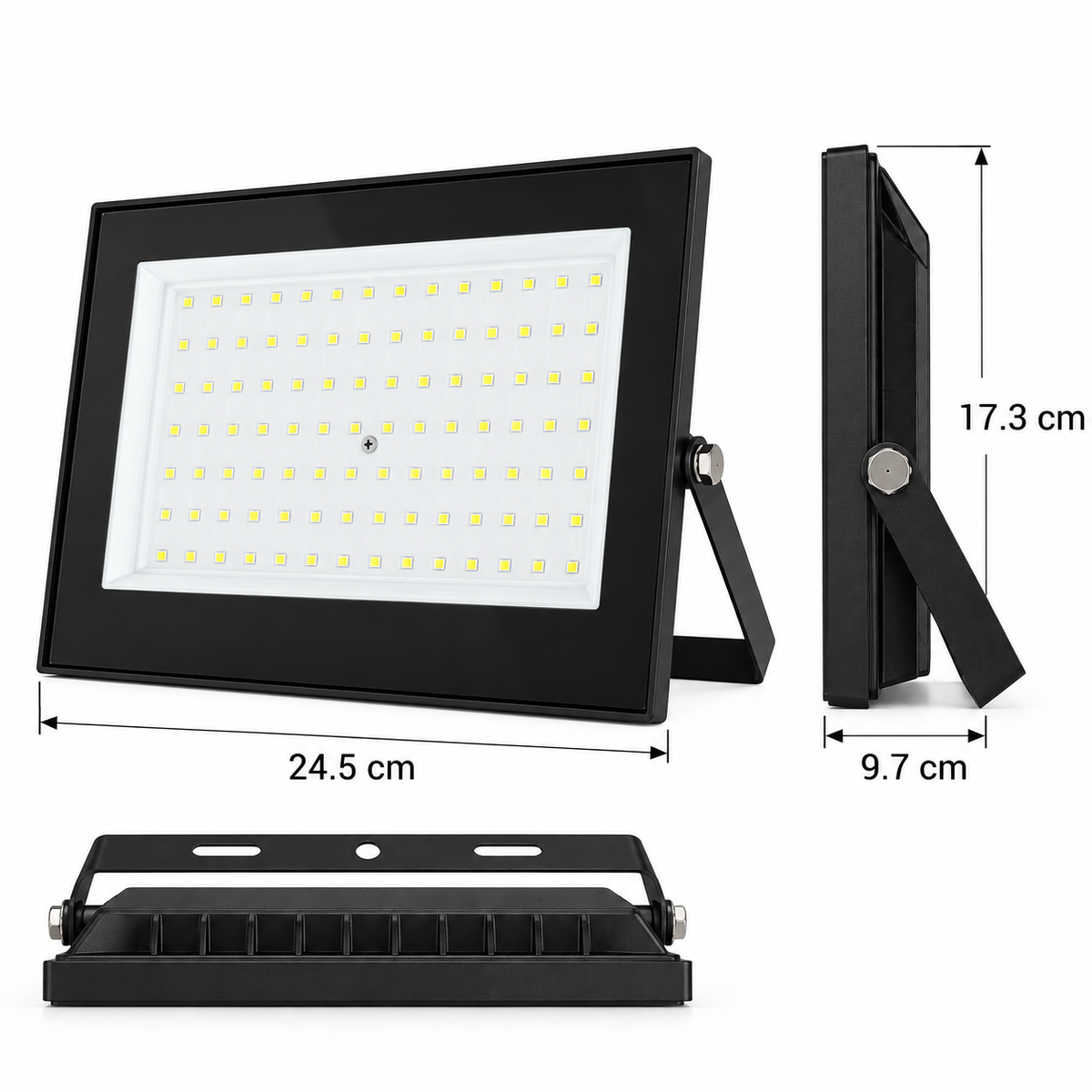 Reflector LED Negro 100W 100-240V 6500K
