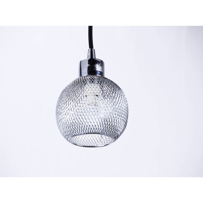 LAMP. COLGANTE CROMO 1L 40W 120V 40W (B/I)
