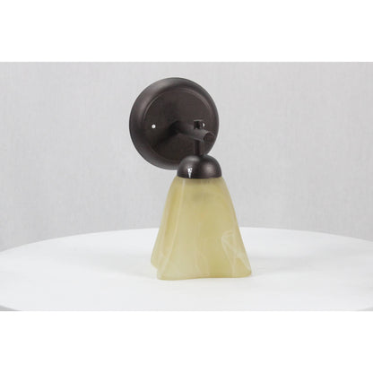 LAMP. PARED CHOCOLATE 1L E27 60W