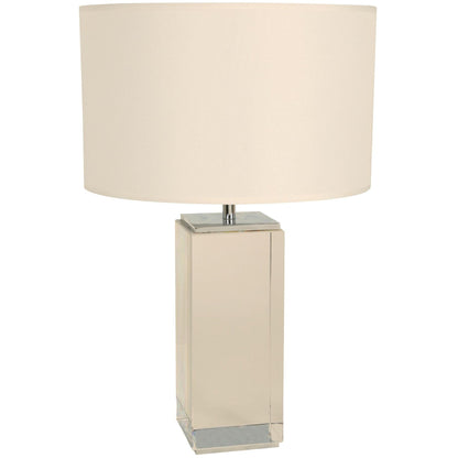 Lámpara Mesa Cromo 1L E27 60W