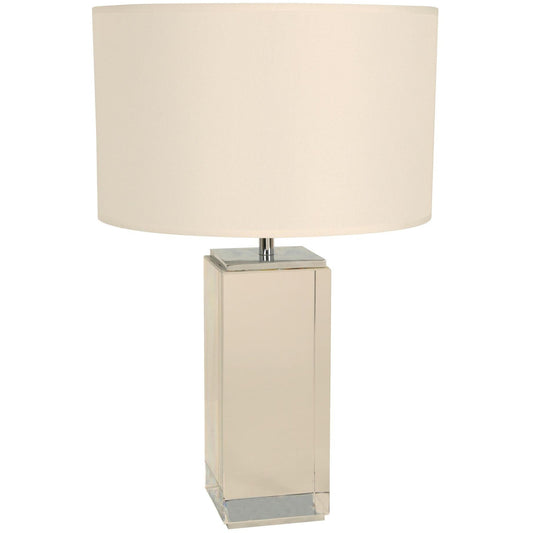 Lámpara Mesa Cromo 1L E27 60W
