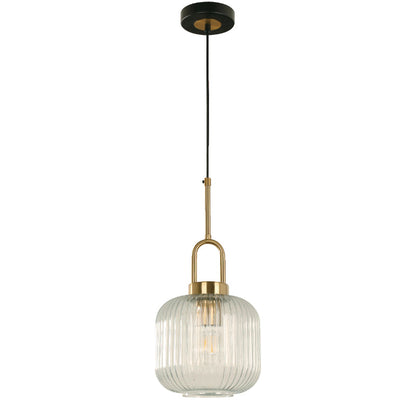 LAMP. COLGANTE NEGRO 1L E27 60W