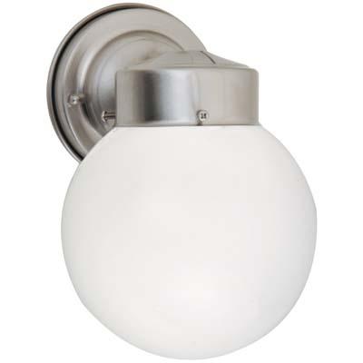 LAMP. PARED NIQUEL SATINADO 1L E27 60W