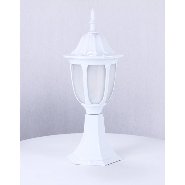 LAMP. EXT. POSTE BLANCO 1L E27 60W