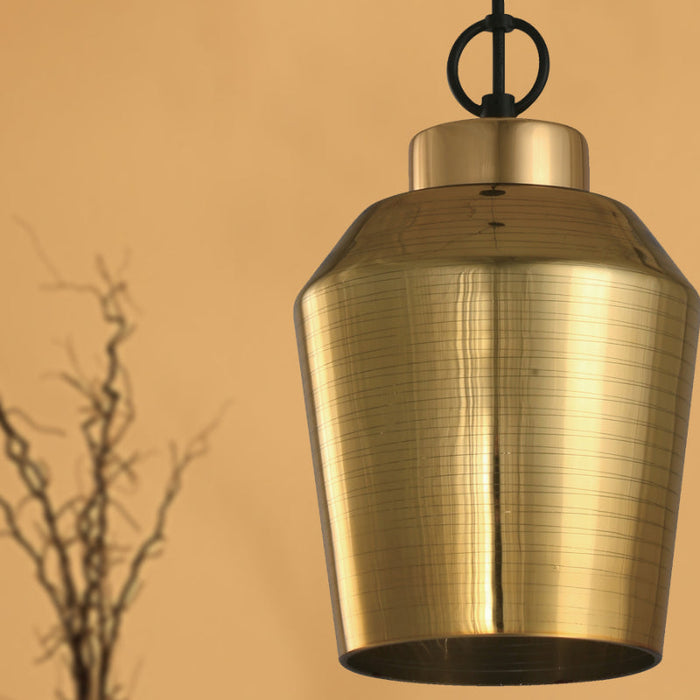 LAMP. COLGANTE NEGRO 1L E27 60W