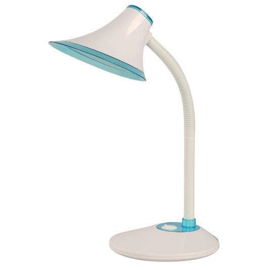 LAMP. LED ESCRITORIO BLANCO+AZUL 1L 5W 100-240V 6000K