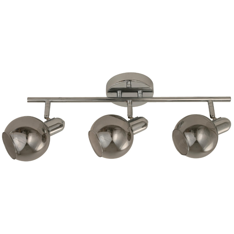 LAMP. TECHO REFLECTORA CROMO 3L E14 40W