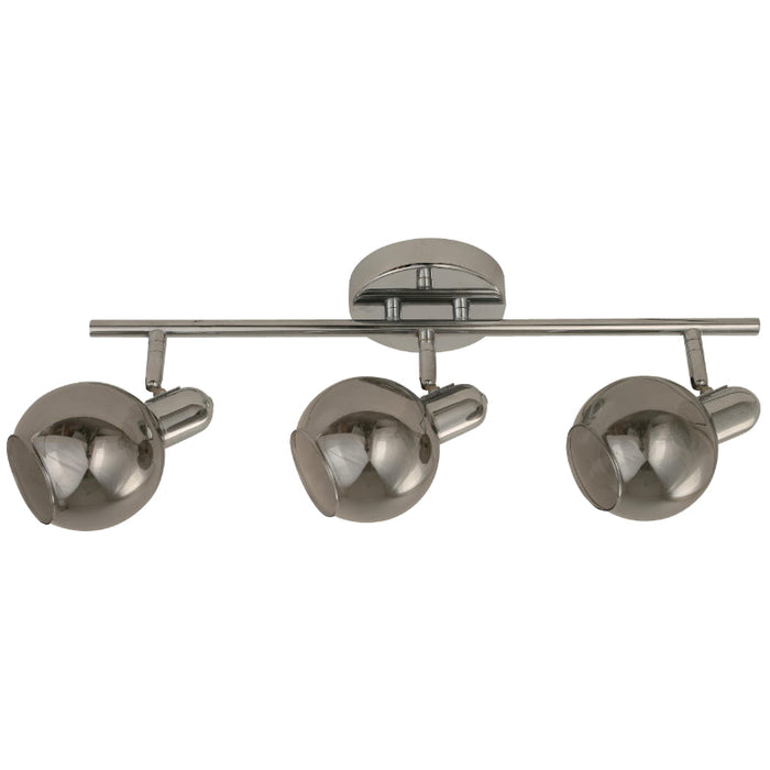 LAMP. TECHO REFLECTORA CROMO 3L E14 40W