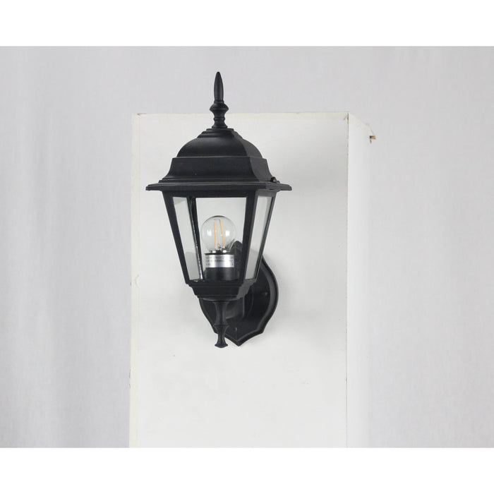 LAMP. EXT. PARED NEGRO 1L E27 100W