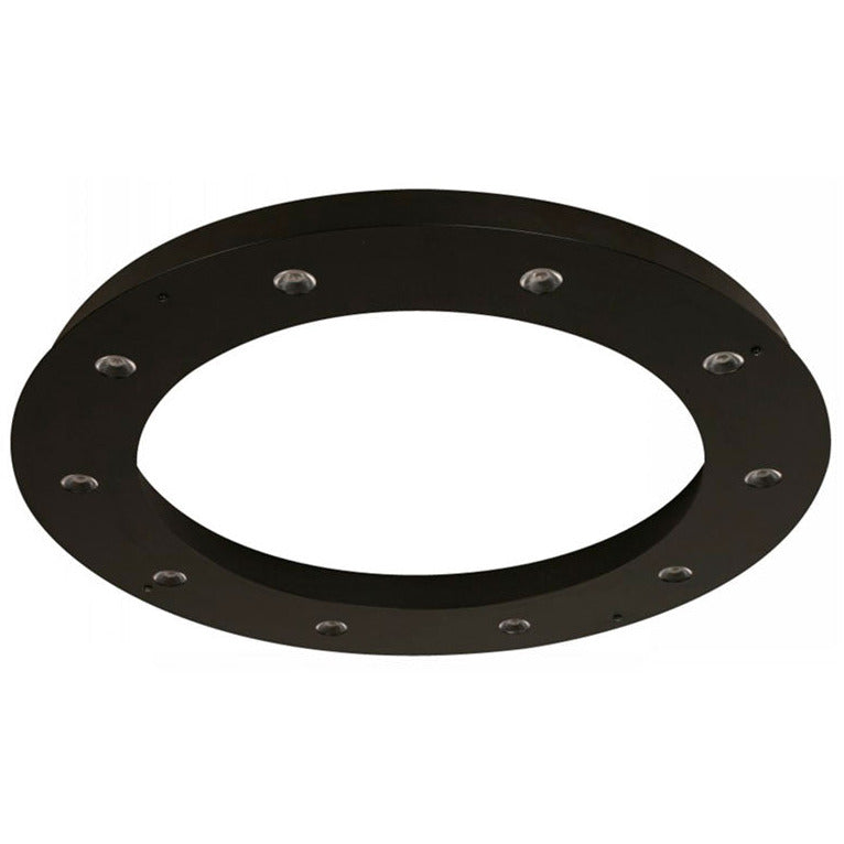 Lámpara Led Techo Negro 15W 120V 3000K (Atenuable)