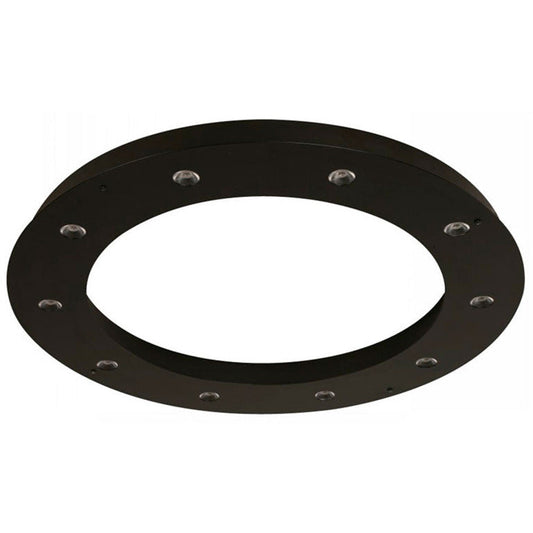 Lámpara Led Techo Negro 15W 120V 3000K (Atenuable)