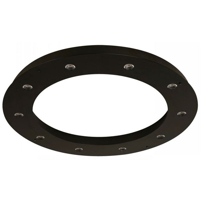Lámpara Led Techo Negro 15W 120V 3000K (Atenuable)