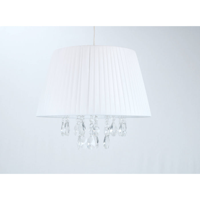 LAMP. COLGANTE CROMO 1L E27 40W