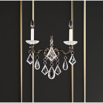 LAMP. PARED CRISTAL SCALA ROCK 2LE12 60W