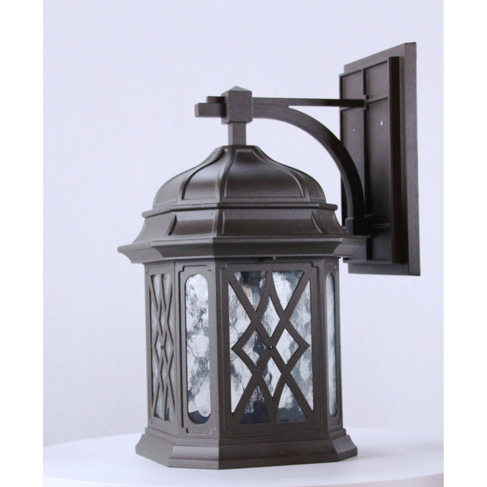 LAMP. EXT. PARED CHOCOLATE 1L E27 100W