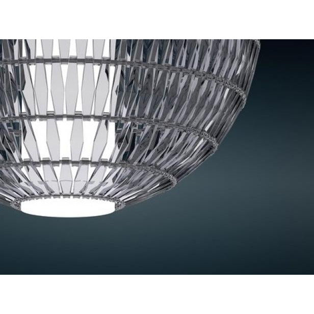 LAMP. COLGANTE TROPICO SPHERA CROMO 1L GX24Q-4 42W