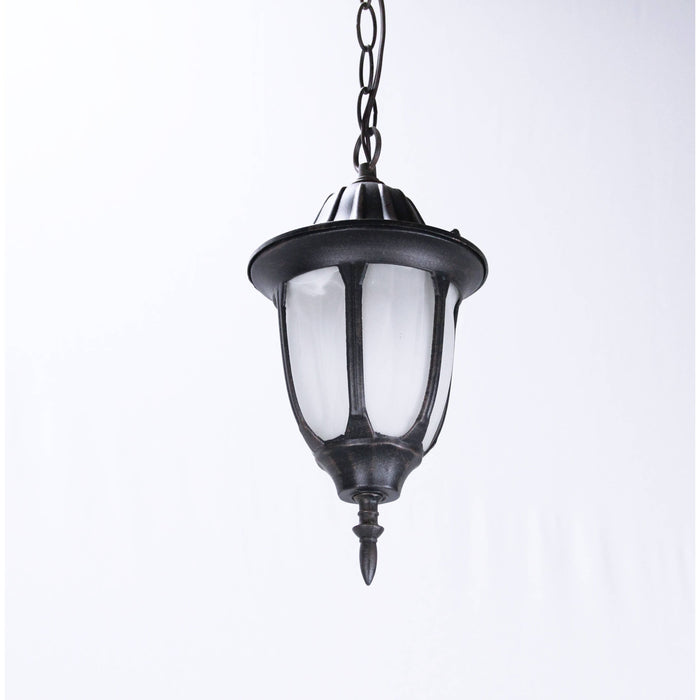 LAMP. EXT. COLGANTE NEGRO 1L E27 60W (CONVERTIBLE)