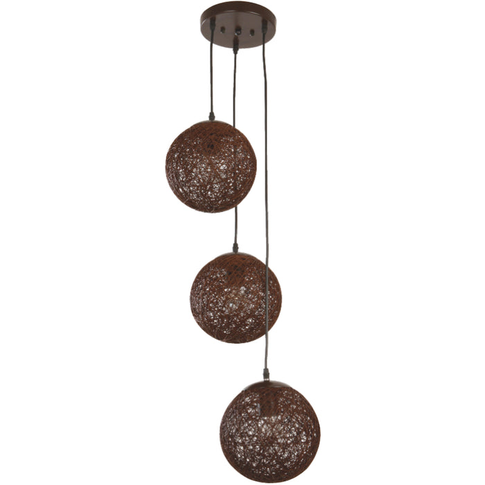 LAMP. COLGANTE CHOCOLATE 3L E27 60W