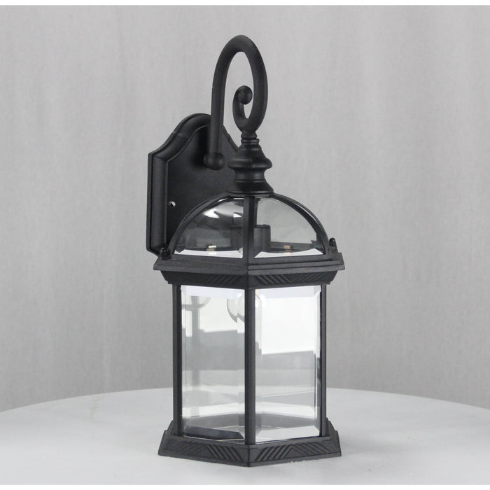 LAMP. EXT. PARED NEGRO 1L E27 100W