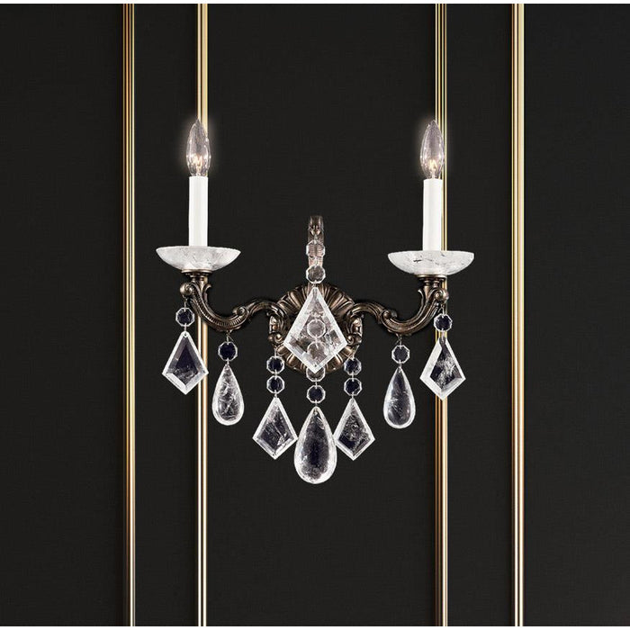 LAMP. PARED CRISTAL SCALA ROCK 2L E12 60W