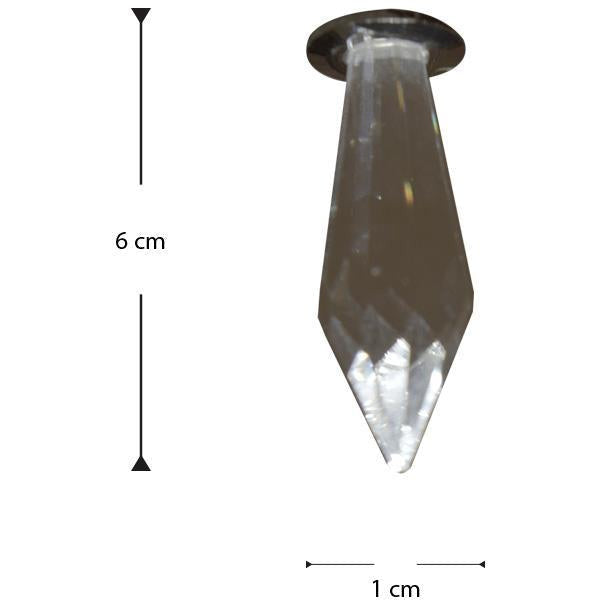 CRISTAL STARLED 36MM VERSION NIQUEL PLATEADO