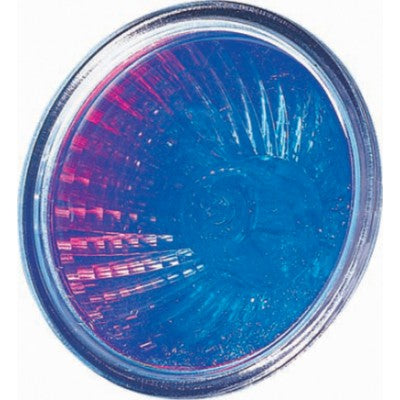 BOMBILLO HALOGENO MR16 GU10 50W 127V AZUL