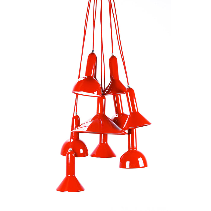 Lámpara Techo Rojo 10L E27 40W
