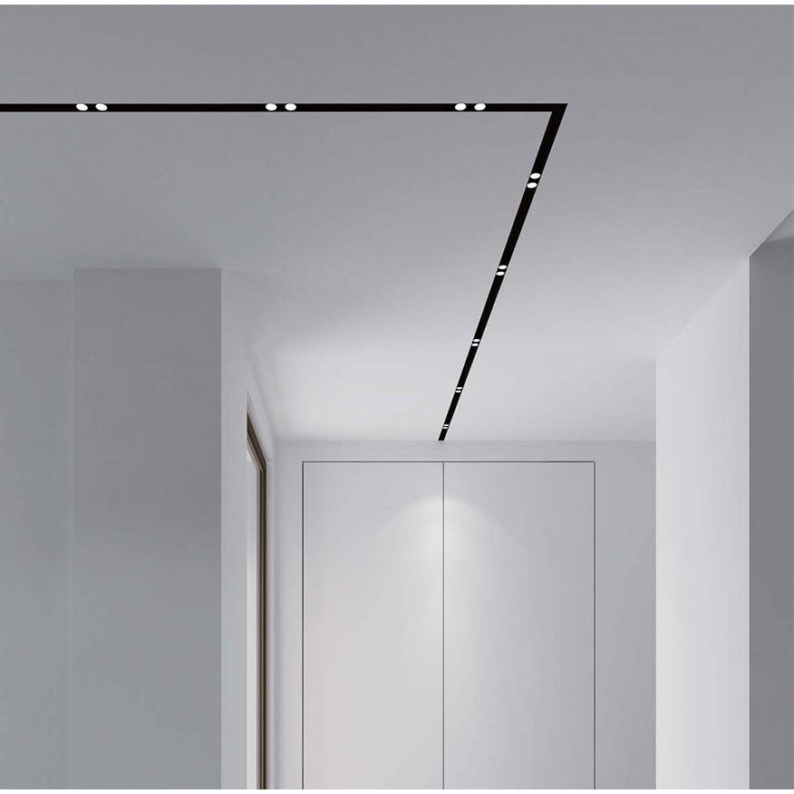 Lámpara Led Spot Slim Negro 1L 5.3W 24V 3000K Beam Angle 90°