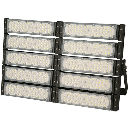LAMP. LED EXT. REFLECTORA NEGRO 10L 500W 100-277V 6500K