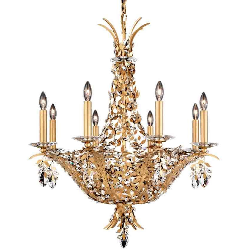 LAMP. COLGANTE CRISTAL CHANDELIER AMITYS 8L E12 60W