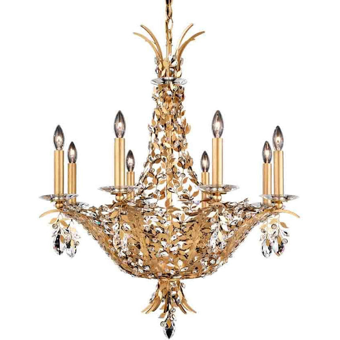 LAMP. COLGANTE CRISTAL CHANDELIER AMITYS 8L E12 60W