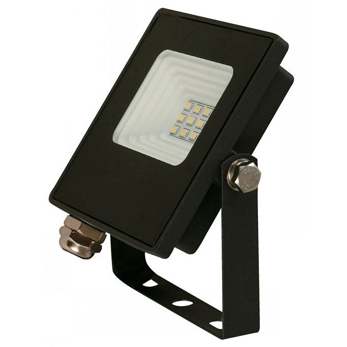 LAMP. LED EXT. REFLECTORA NEGRO 10W 100-240V 6500K