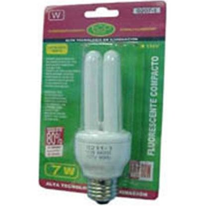 BOMBILLO FLUORESCENTE 2U E27 11W 2700K
