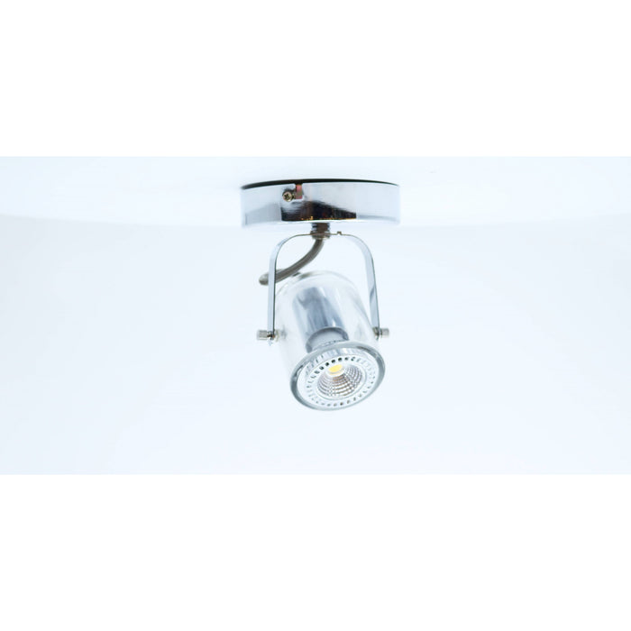 LAMP. TECHO REFLECTORA CROMO 1L GZ10 50W