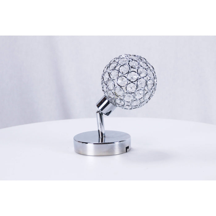 LAMP. REFLECTORA TECHO CROMO 1L G9 40W