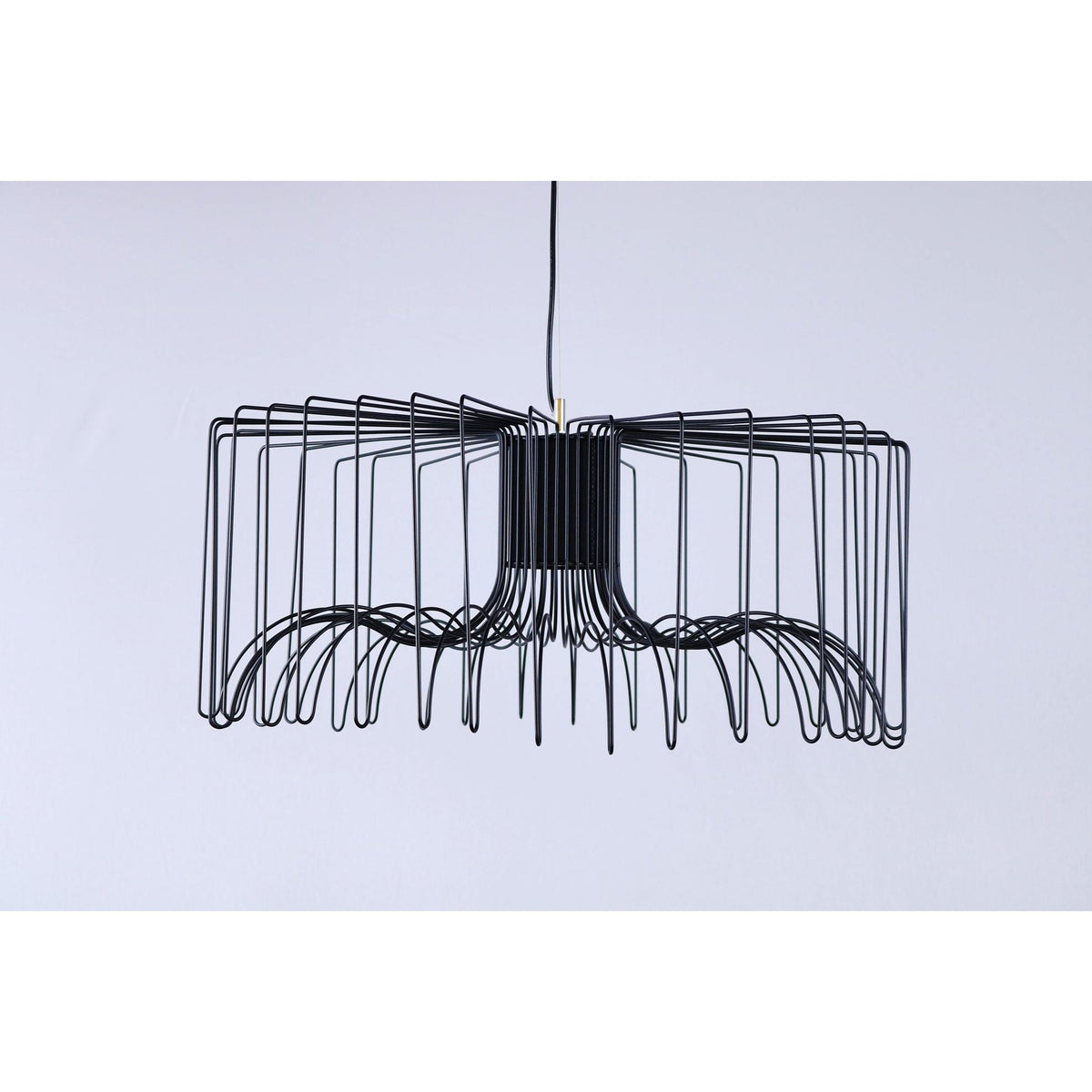 LAMP. COLGANTE NEGRO 1L E27 40W