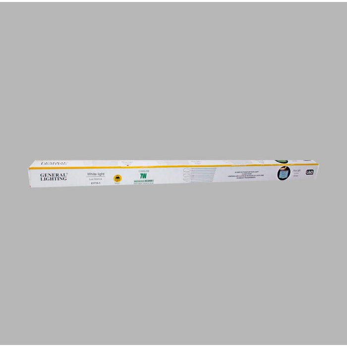 EXTENSION DE LUCES LED TRANSPARENTE 7W LUZ BLANCA