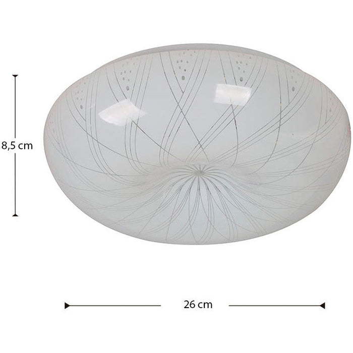 LAMP. LED TECHO BLANCO 12W 6000K