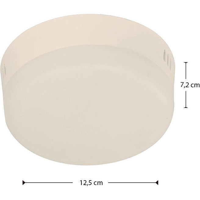 LAMP. LED TECHO BLANCO 1L 18W 100-265V 6000K