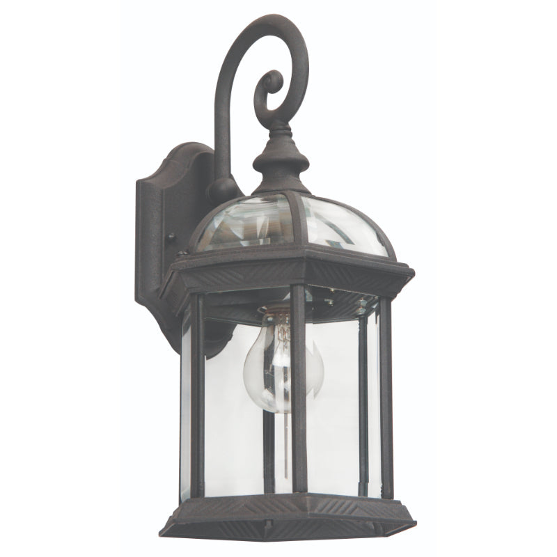 LAMP. EXT. PARED NEGRO 1L E27 100W