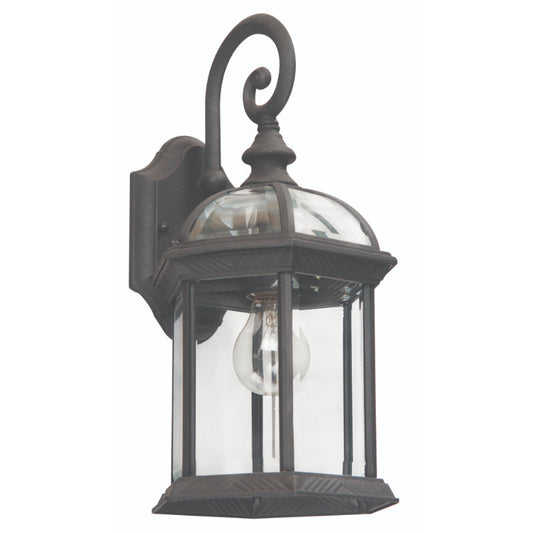 LAMP. EXT. PARED NEGRO 1L E27 100W