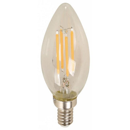 BOMBILLO LED FILAMENTO TORPEDO E12 4W 100-240V 2700K