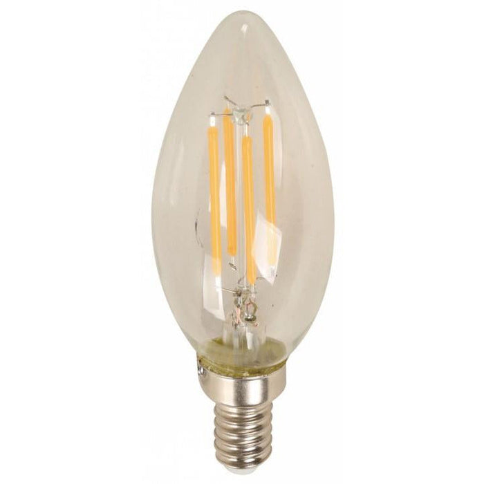 BOMBILLO LED FILAMENTO TORPEDO E12 4W 100-240V 2700K