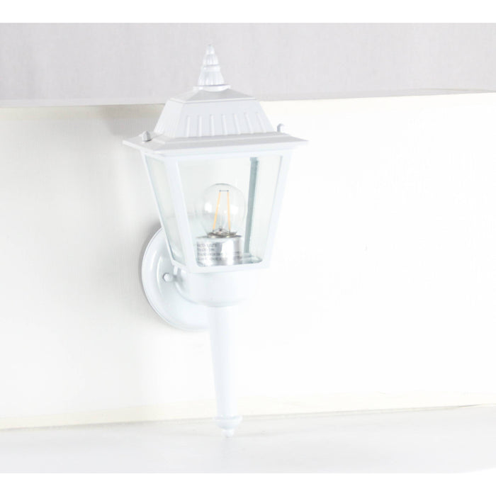 LAMP. EXT. PARED BLANCO 1L E27 60W