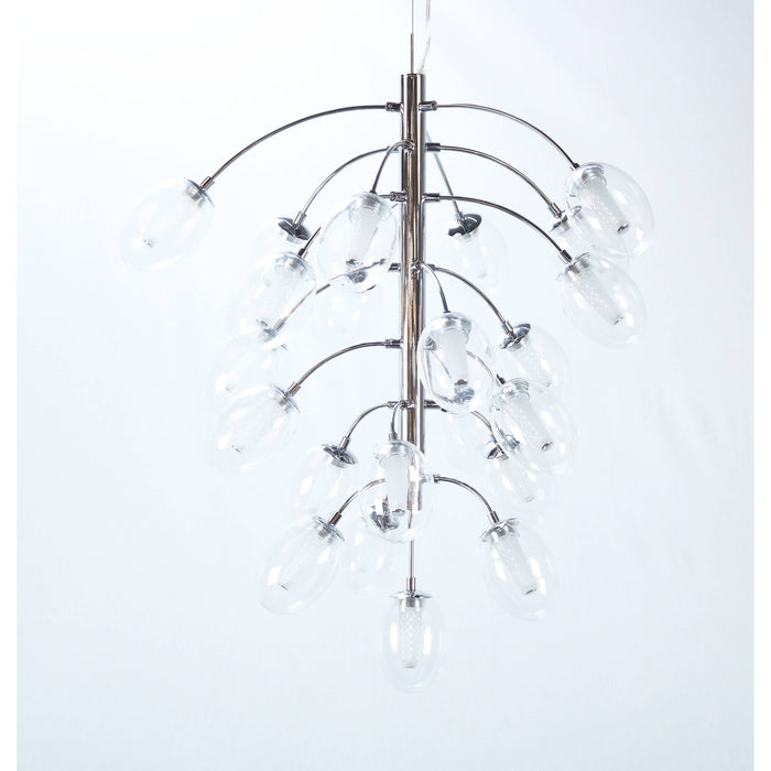 LAMP. LED TECHO  CROMO 22L 26W 100-240V3000K