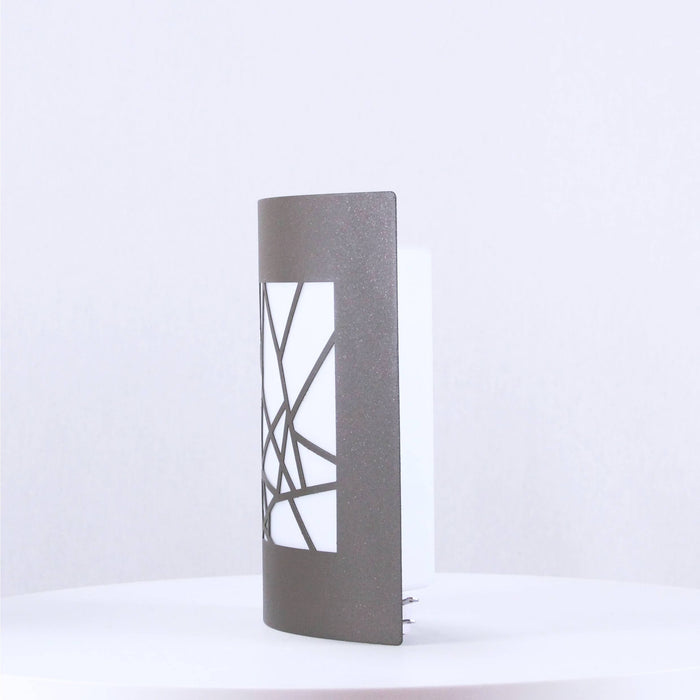 LAMP. EXT. PARED CHOCOLATE 1L E27 40W