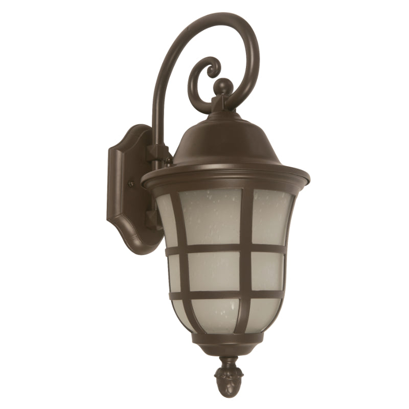 LAMP. EXT. PARED CHOCOLATE 1L E27 40W