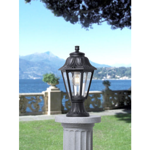 LAMP. EXT. POSTE MIKROLOT/ANNA NEGRO 1L E27 12W